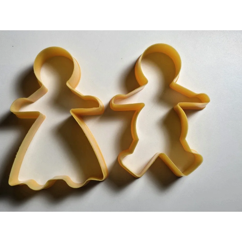Cookie Cutter Gingerbread Man‎ & Woman Mom Dad Set 2
